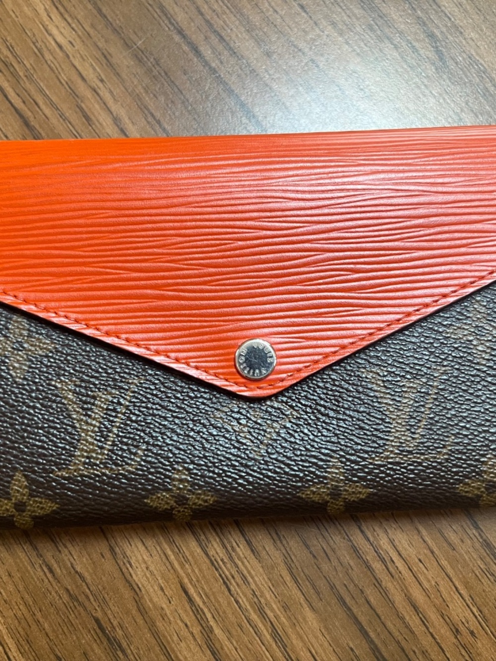 Louis Vuitton Monogram Epi Marie-Lou Long Wallet Piment